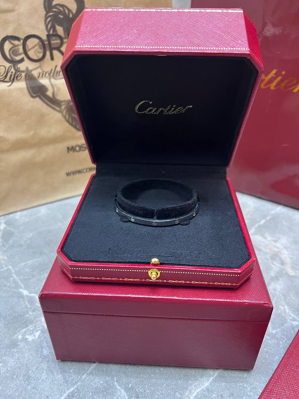 Браслет Cartier Love (тонкий) — фото 1