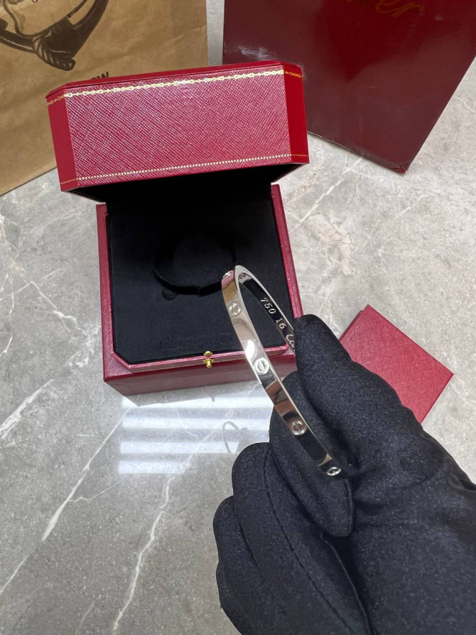 Браслет Cartier Love (тонкий) — изображение 3