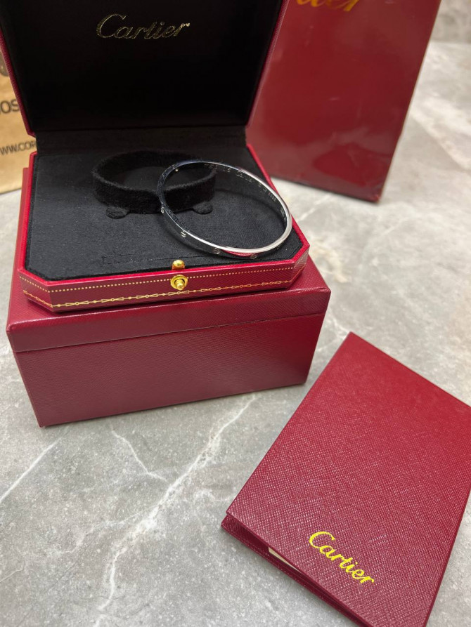 Браслет Cartier Love (тонкий) — изображение 5
