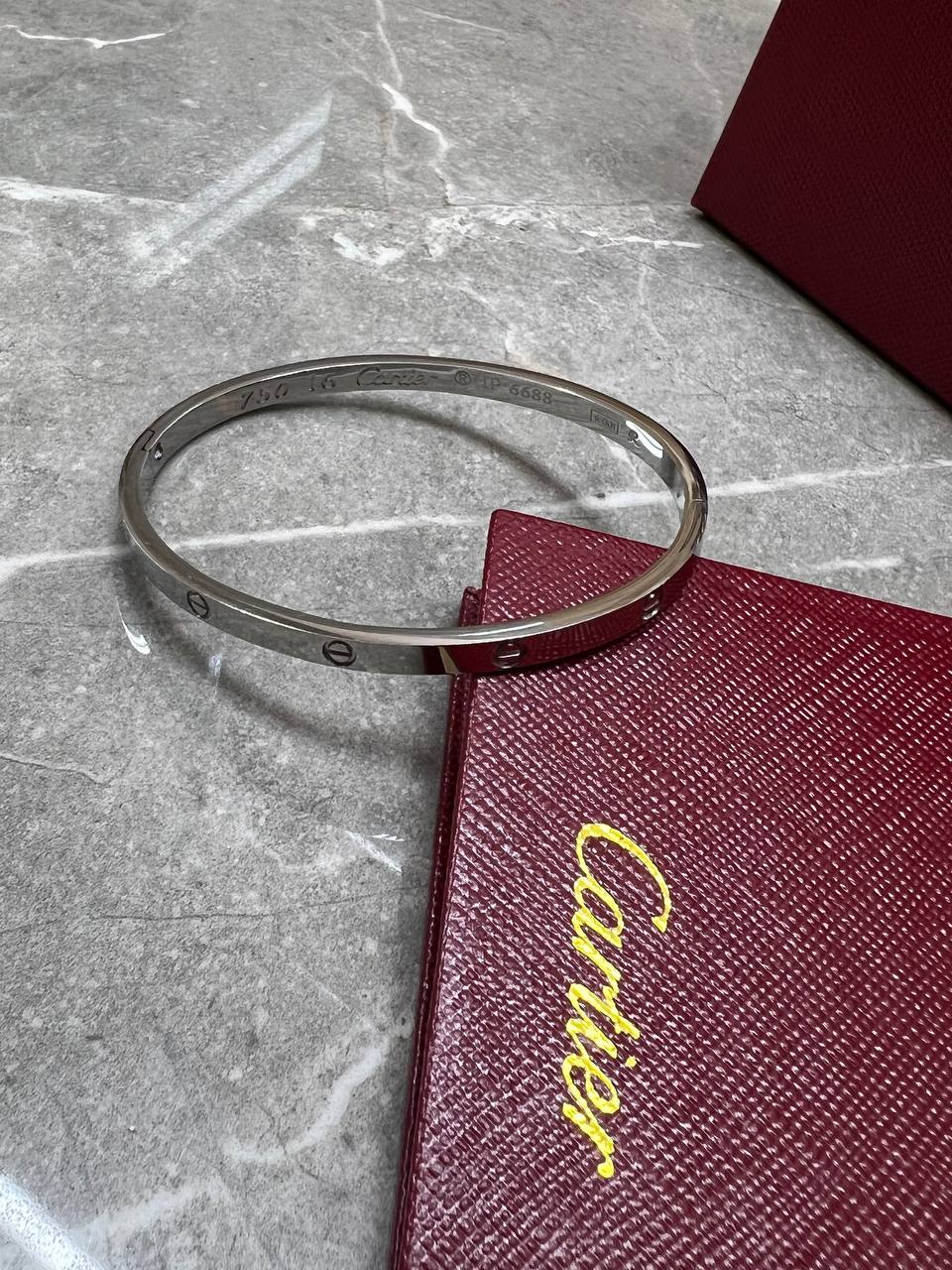 Браслет Cartier Love (тонкий) — фото 6
