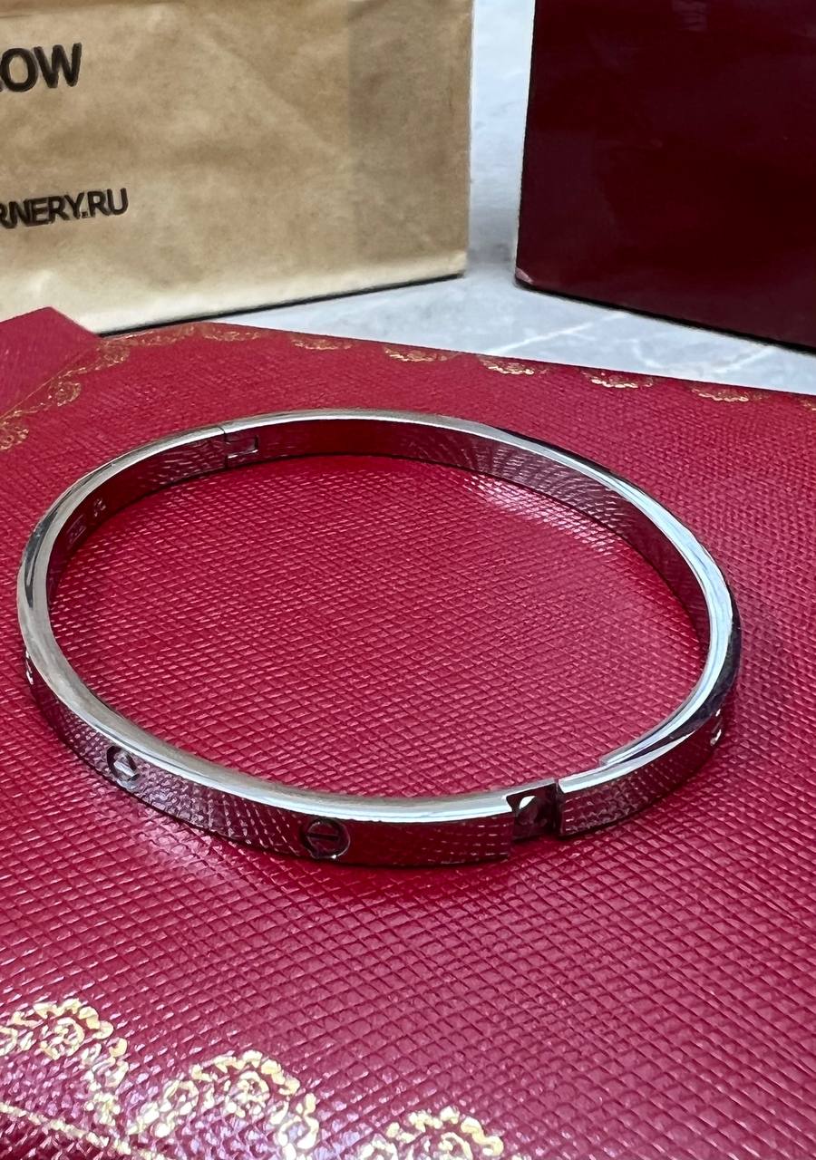 Браслет Cartier Love (тонкий) — фото 8