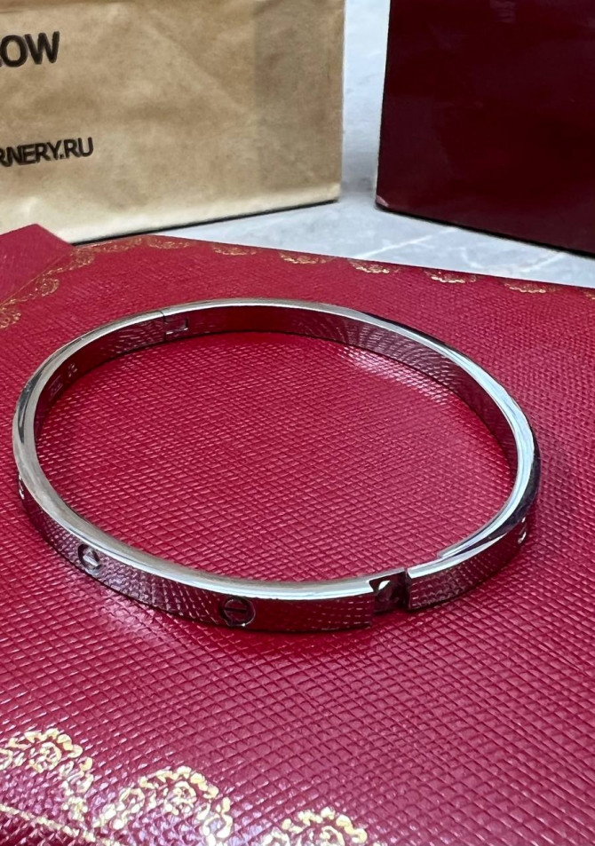 Браслет Cartier Love (тонкий) — изображение 8