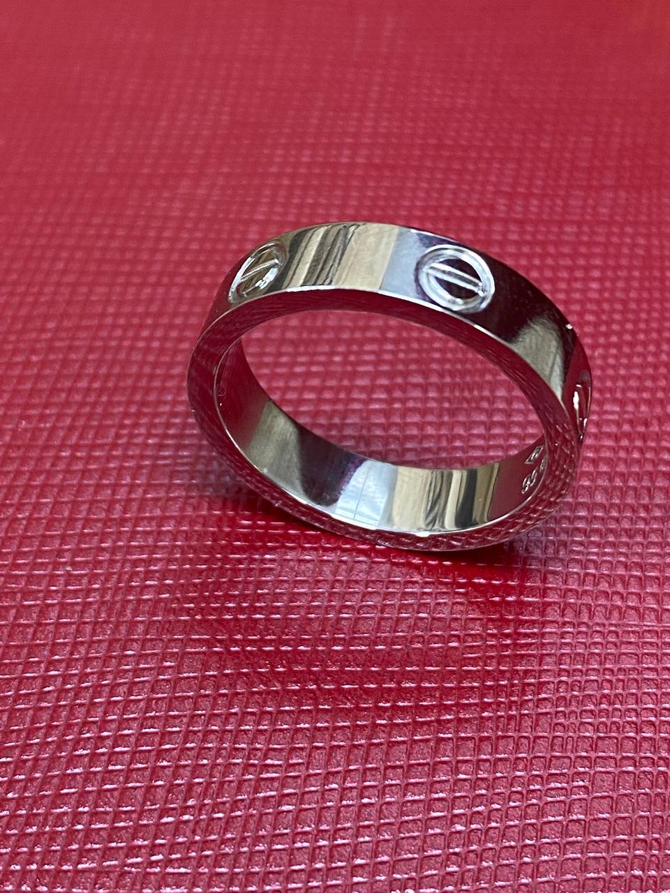 Кольцо Cartier Love (Silver) — фото 1