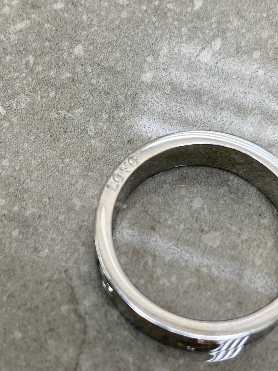 Кольцо Cartier Love (Silver) — фото 4