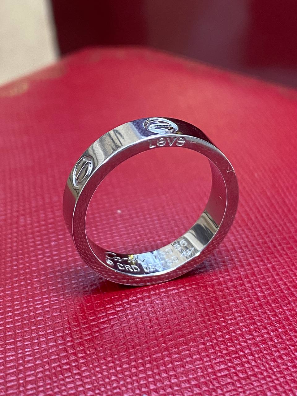 Кольцо Cartier Love (Silver) — фото 6