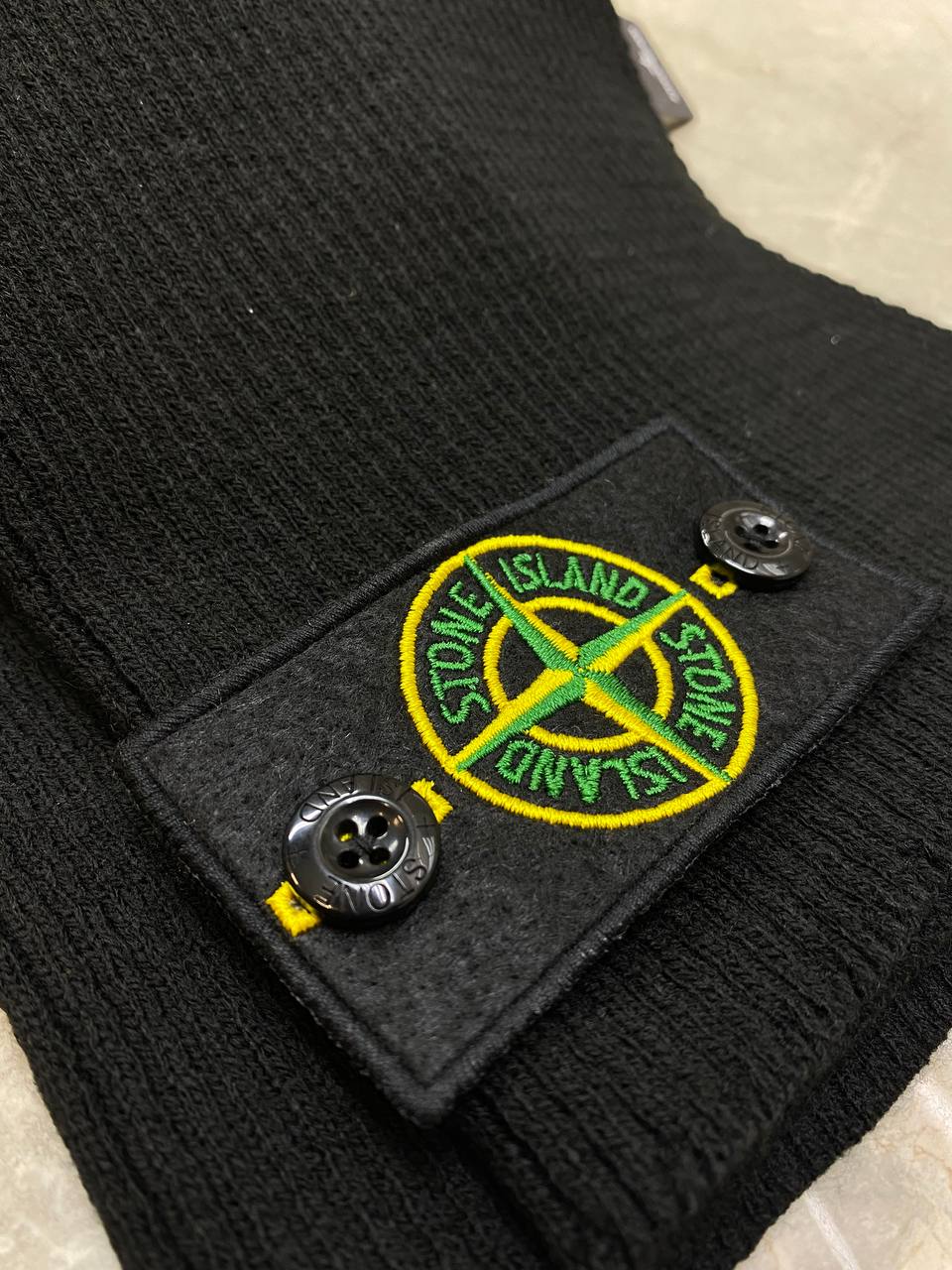 Комплект Шарф + Шапка Stone Island — фото 5