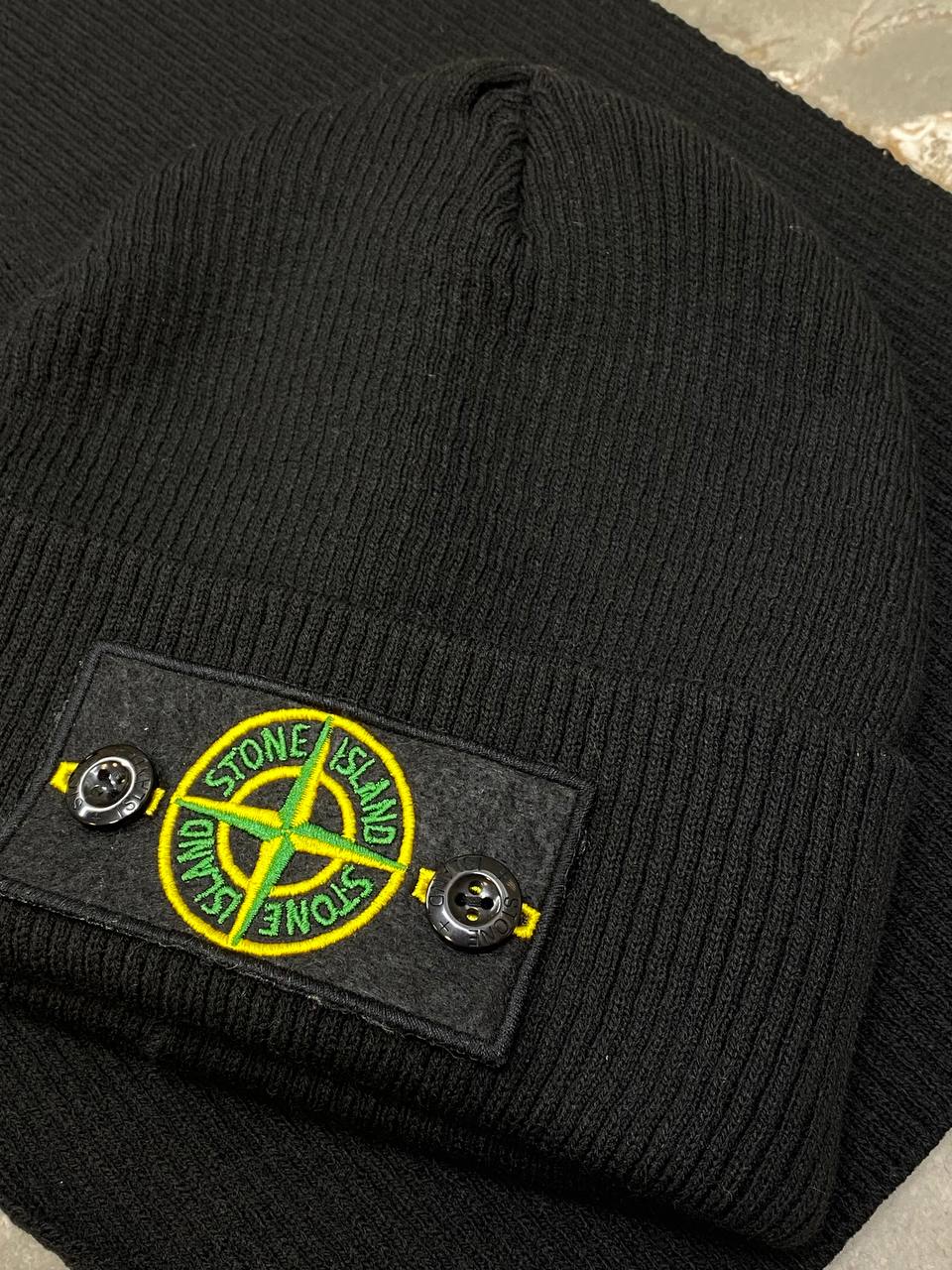 Комплект Шарф + Шапка Stone Island — фото 8