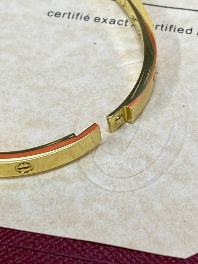 Браслет Cartier Love (камни) — изображение 5