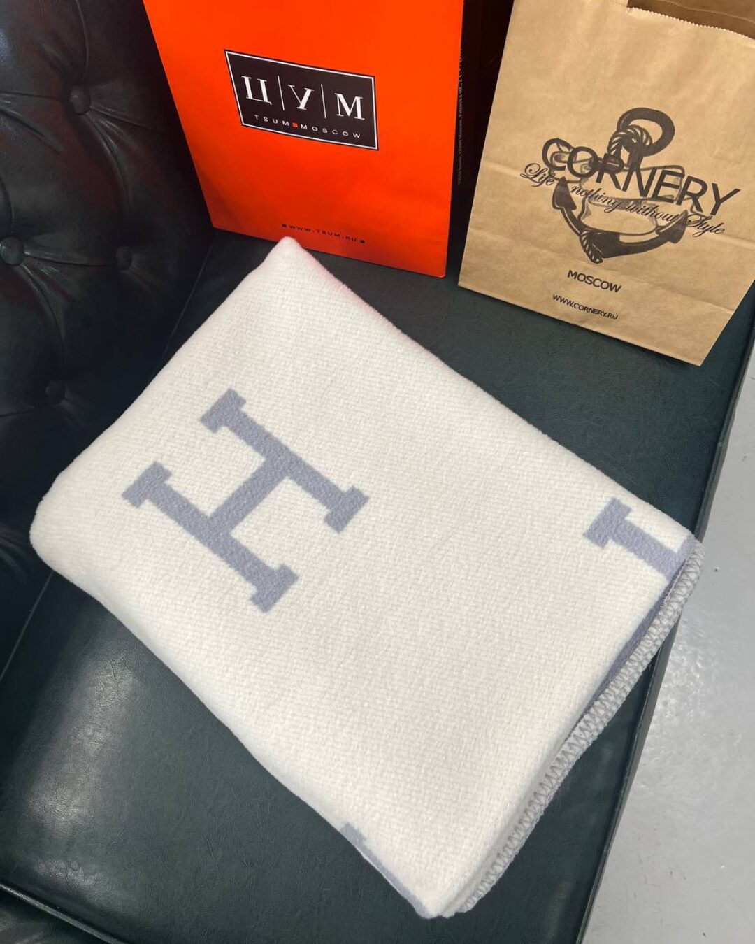 Плед Hermes — изображение 2