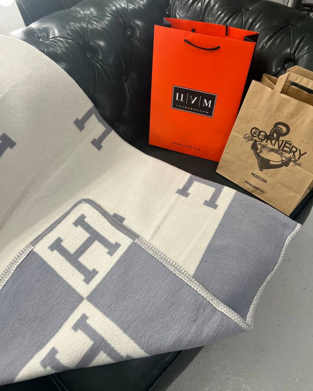 Плед Hermes — изображение 3