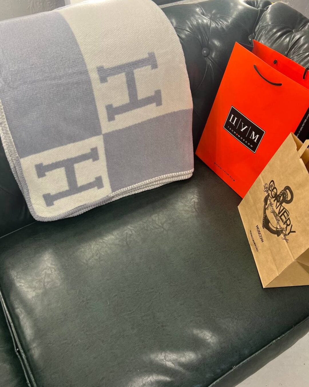 Плед Hermes — изображение 4