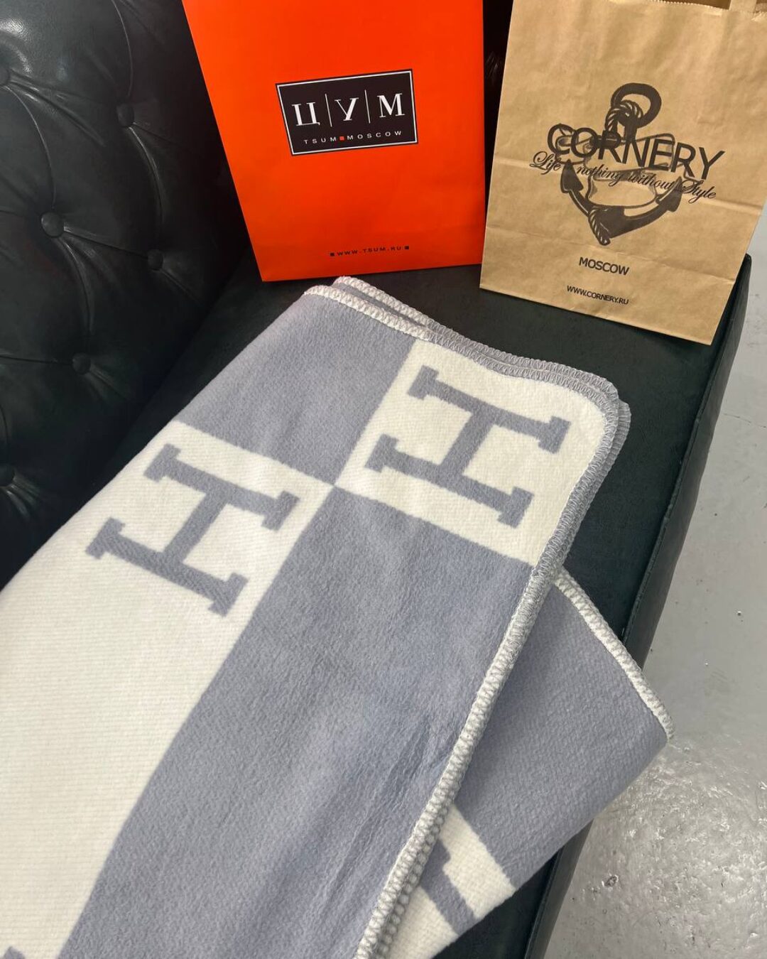 Плед Hermes — изображение 5