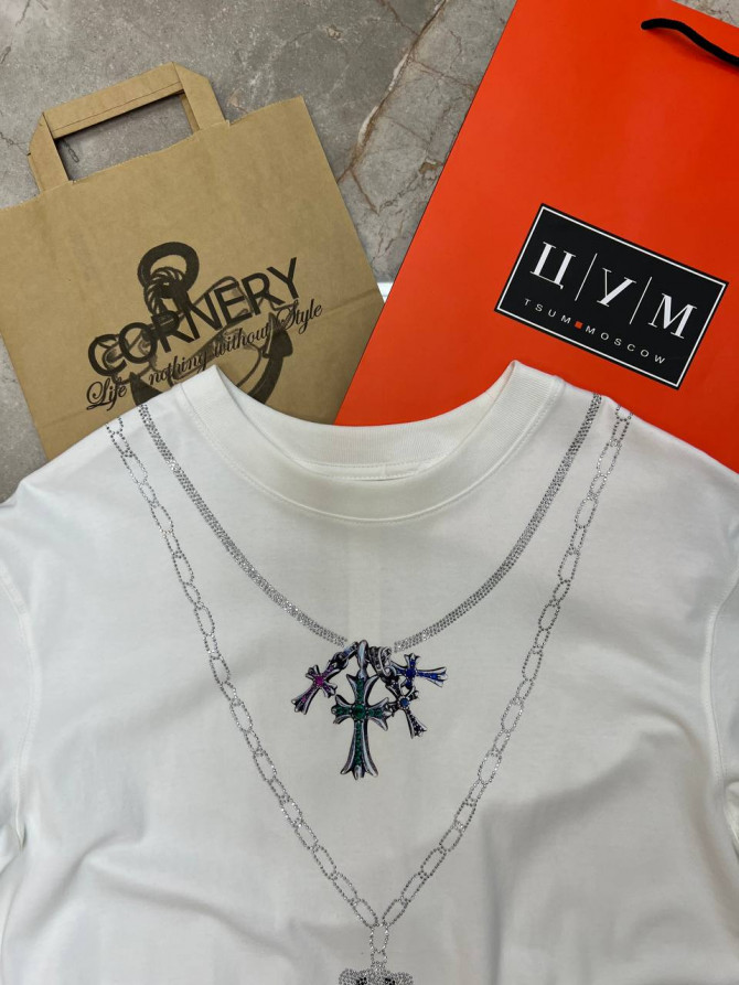 Футболка Chrome Hearts — изображение 7