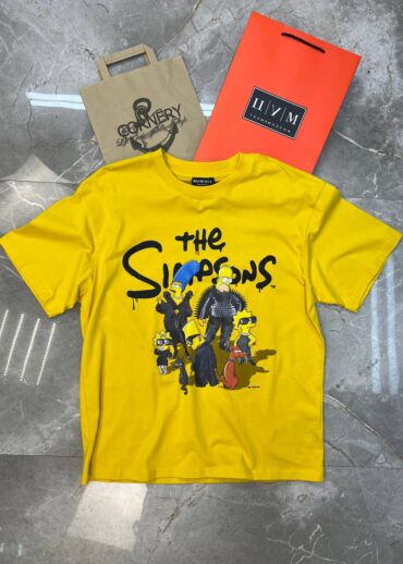 Футболка Balenciaga x Simpsons