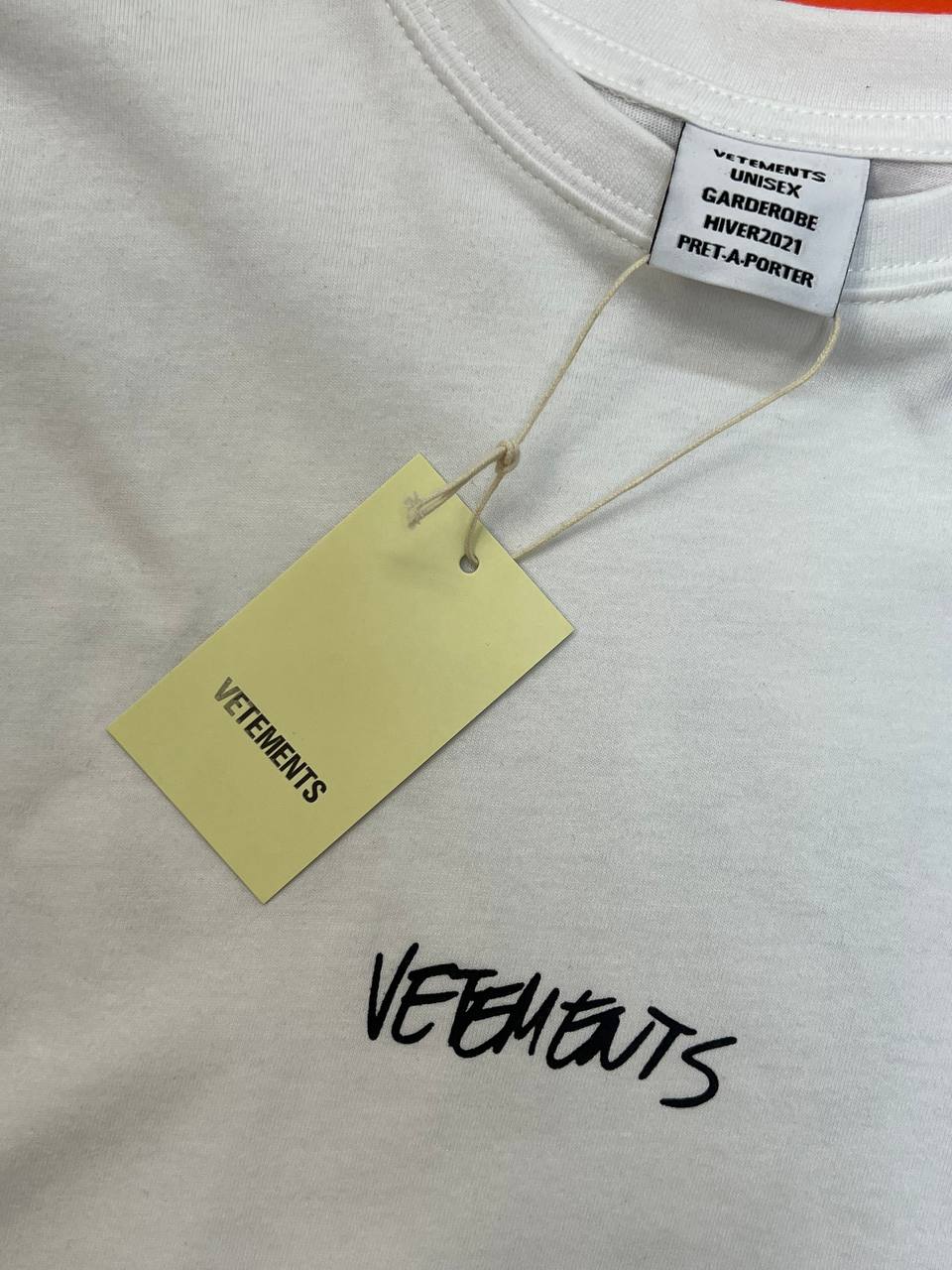 Футболка Vetements Italic Logo — фото 6