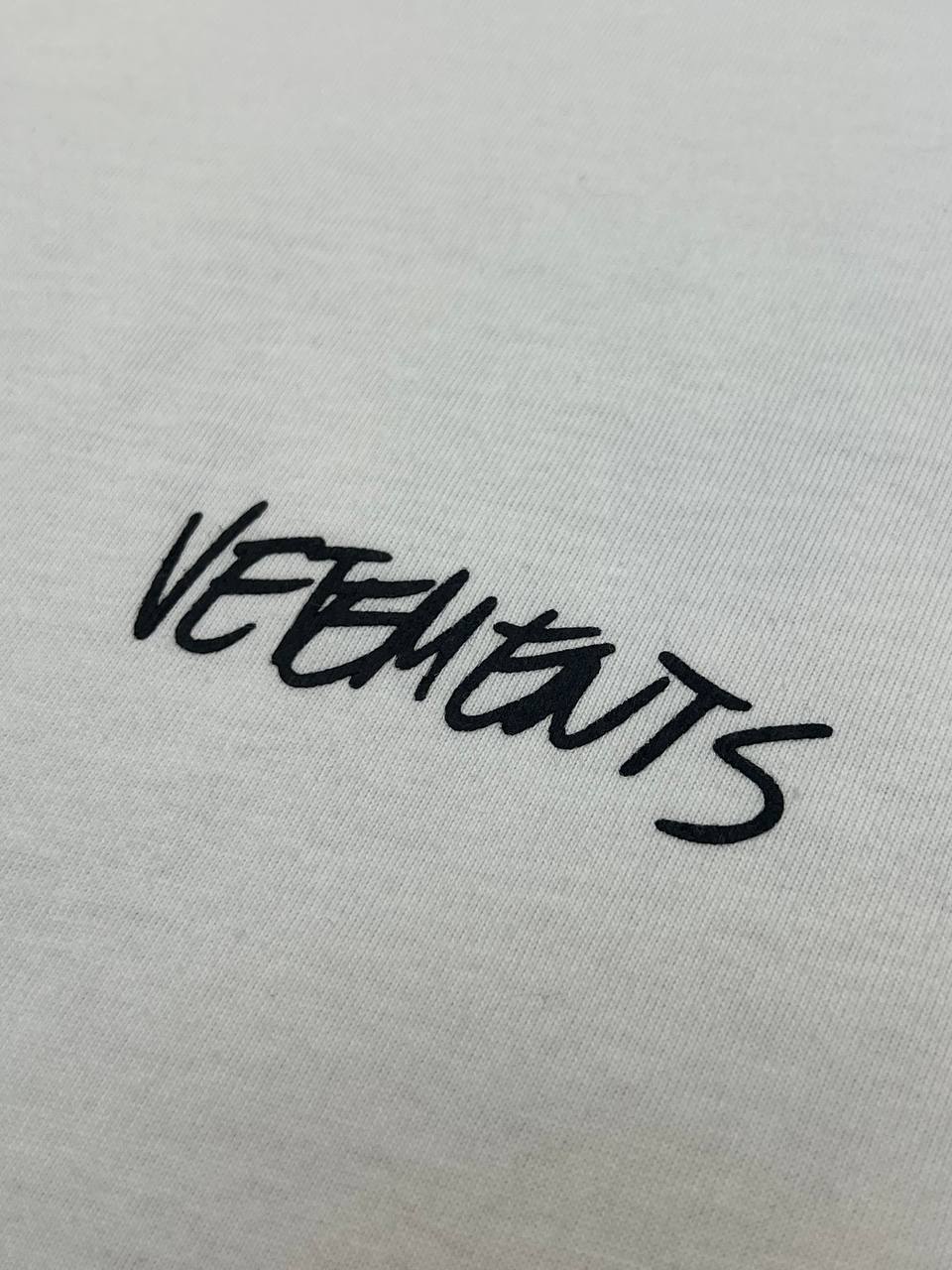 Футболка Vetements Italic Logo — фото 7