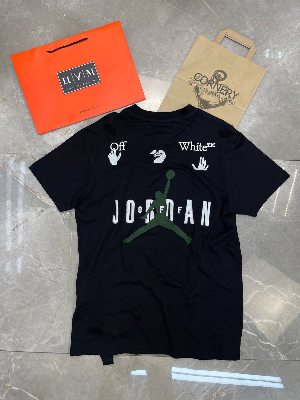 Футболка Off White x Jordan — фото 2