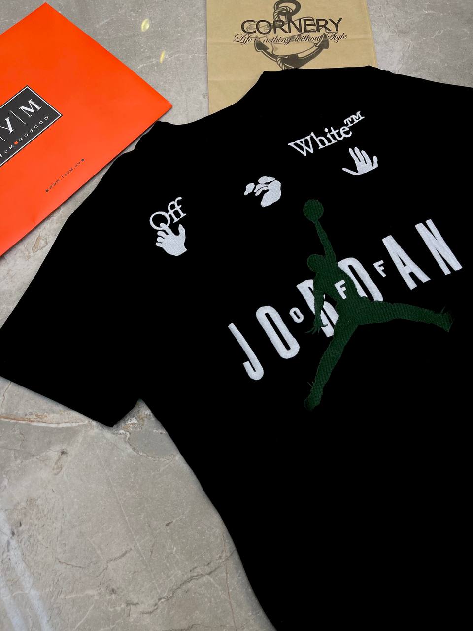 Футболка Off White x Jordan — фото 6