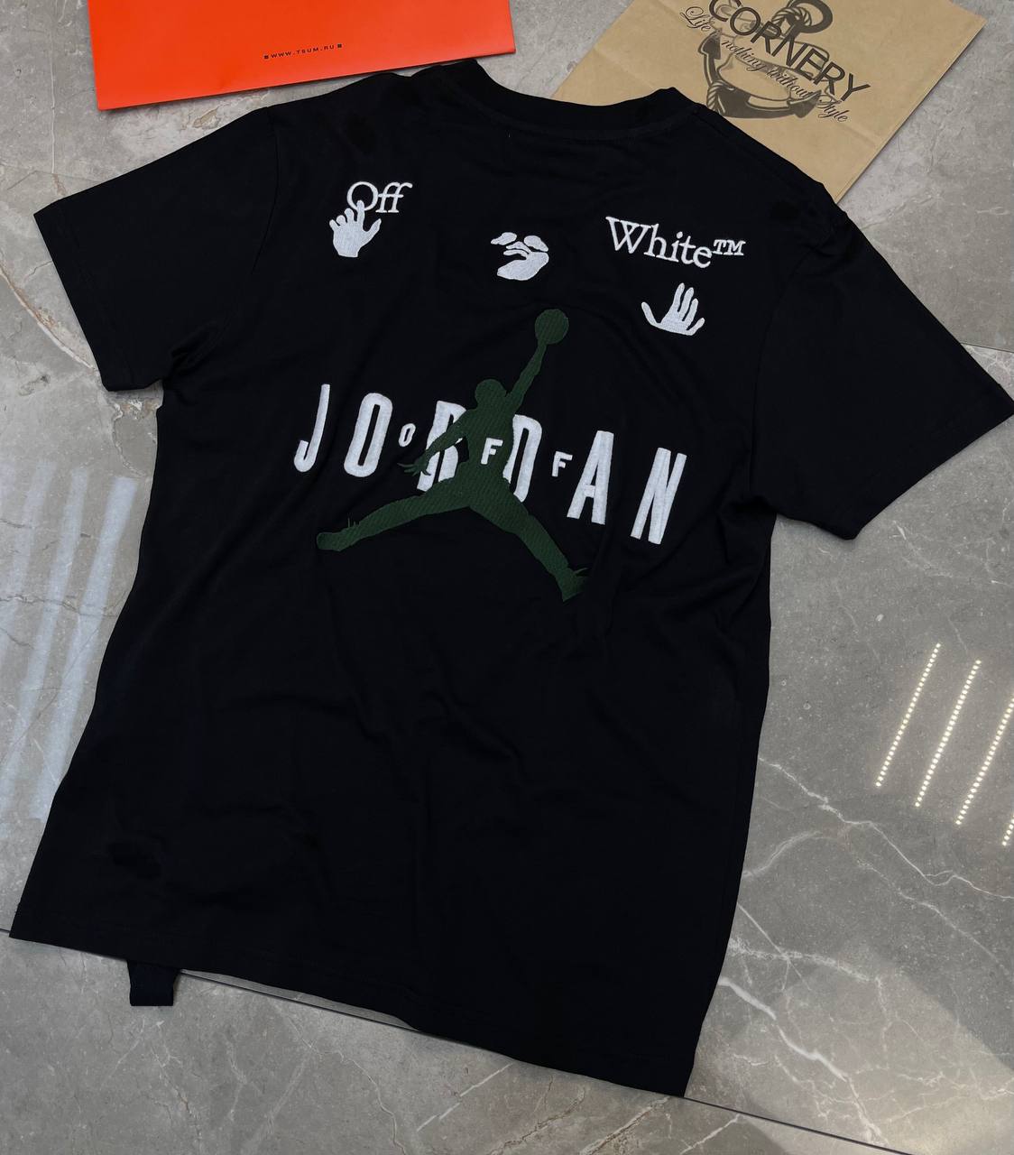 Футболка Off White x Jordan — фото 8