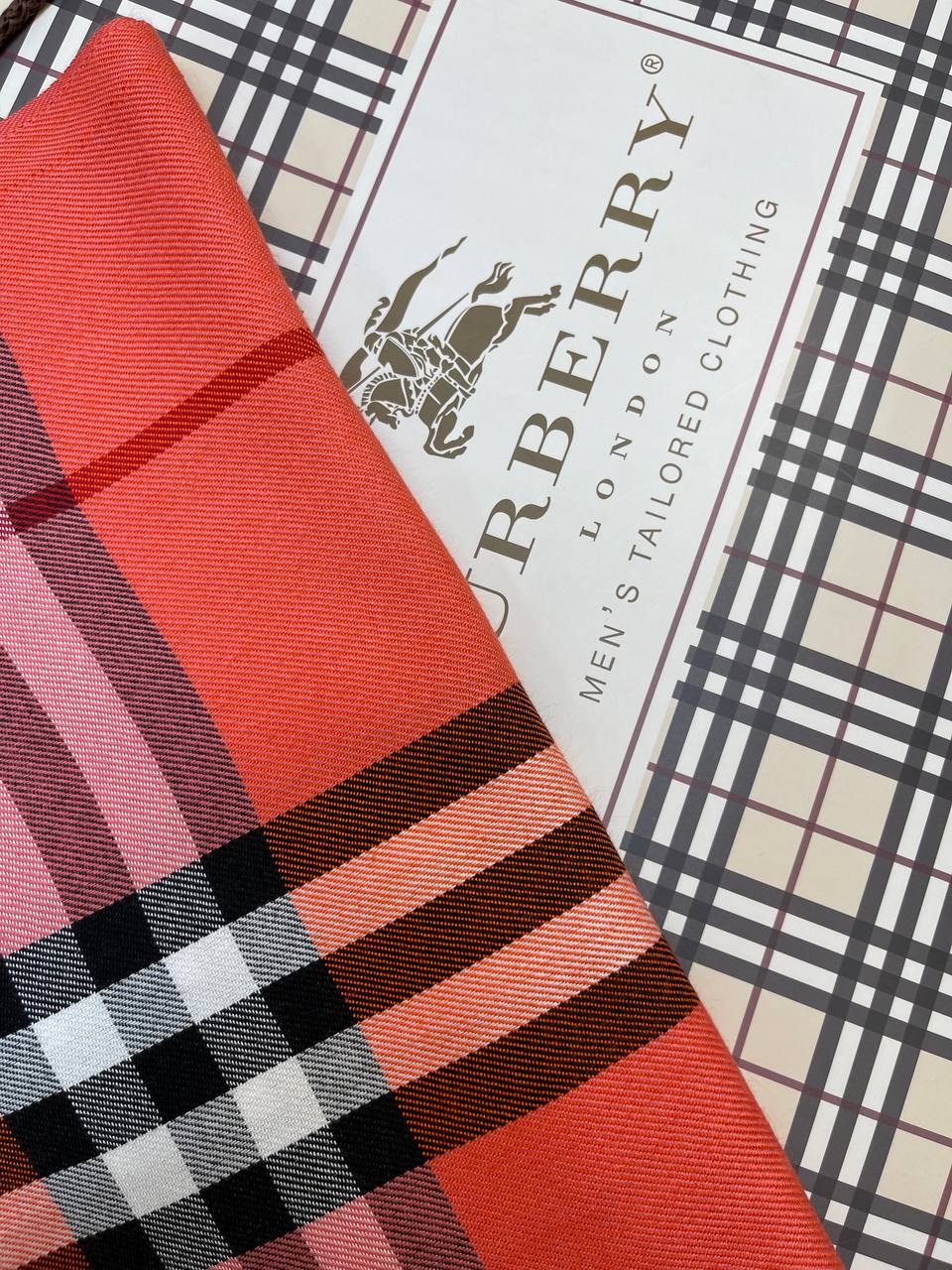 Шарф Burberry — фото 6