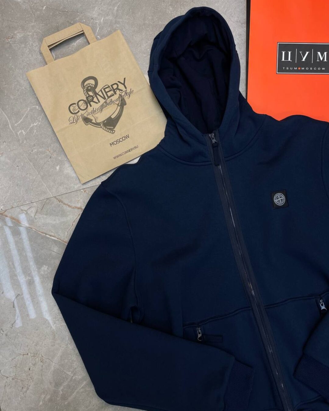 Zip-Худи Stone Island — изображение 4