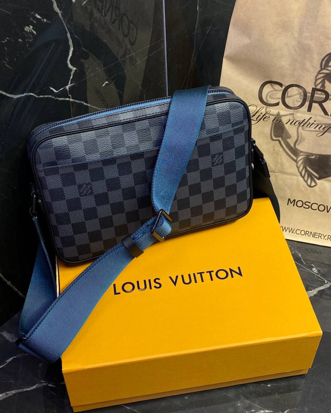 Сумка Louis Vuitton Alpha Damier Graphite — изображение 8