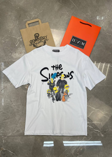 Футболка Balenciaga x Simpsons