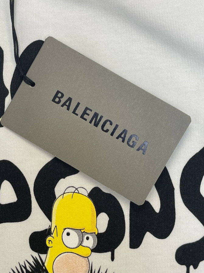 Футболка Balenciaga x Simpsons — изображение 8