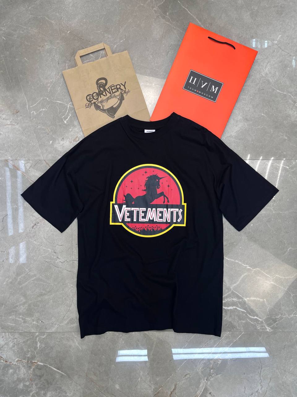 Футболка Vetements Jurassic Park — фото 1