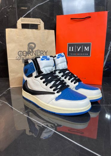 Кроссовки Fragment Design x Travis Scott x Air Jordan 1 Retro High