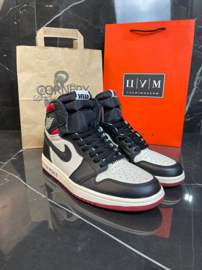 Кроссовки Jordan 1 Retro High "Not For Resale" Varsity Red