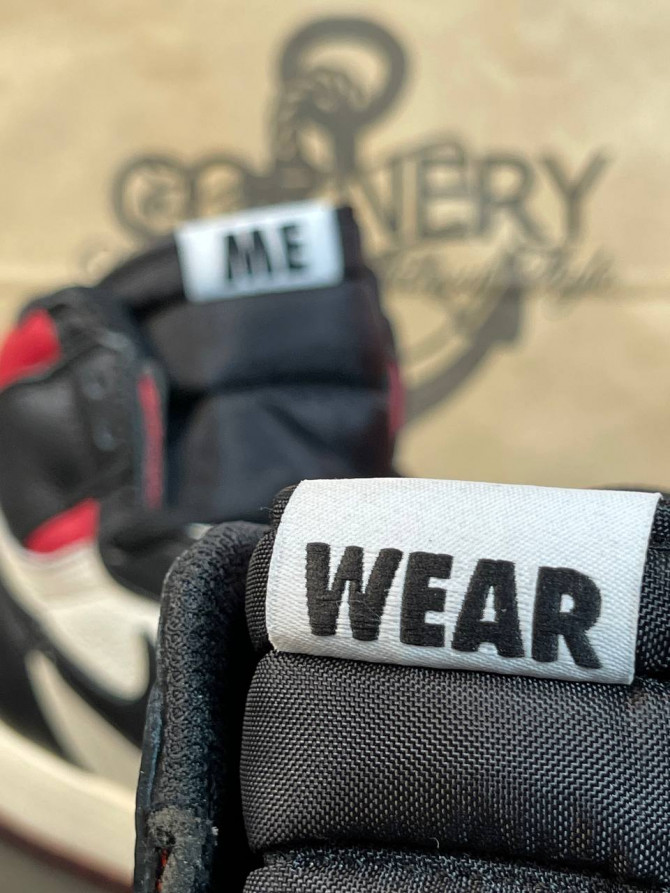 Кроссовки Jordan 1 Retro High "Not For Resale" Varsity Red — изображение 5