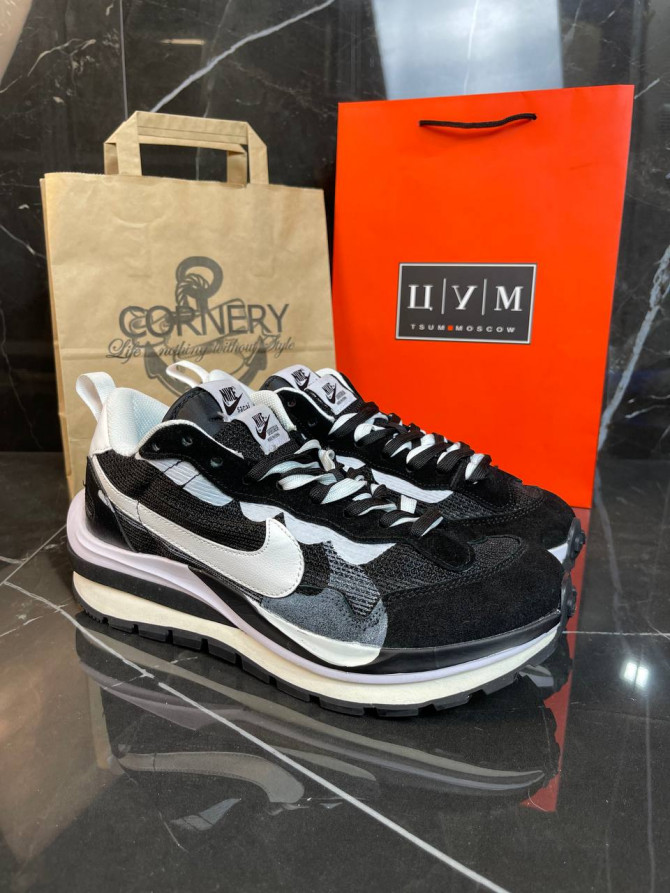 Кроссовки Nike x Sakai VaporWaffle Black