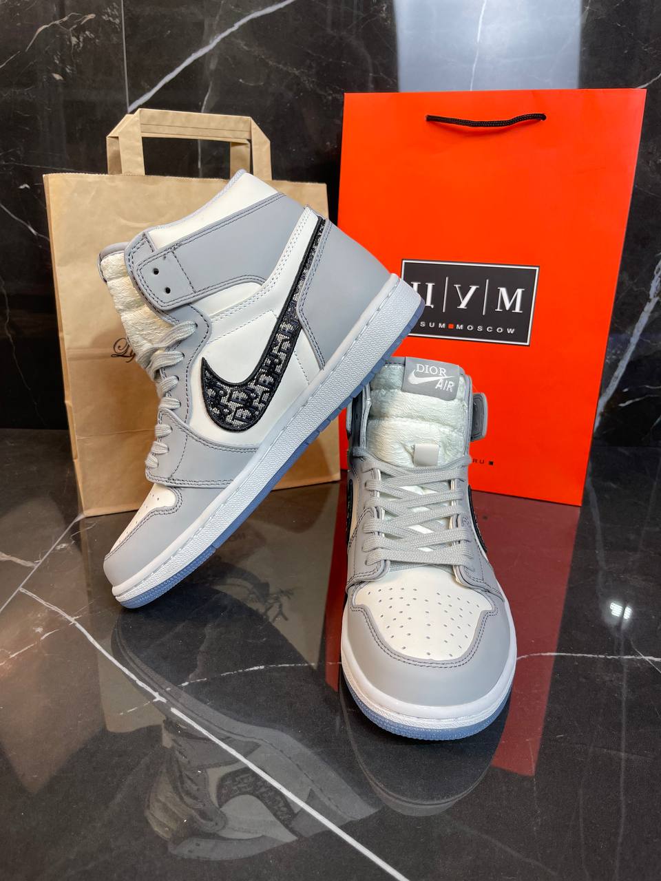 Кроссовки Nike x Dior — фото 4
