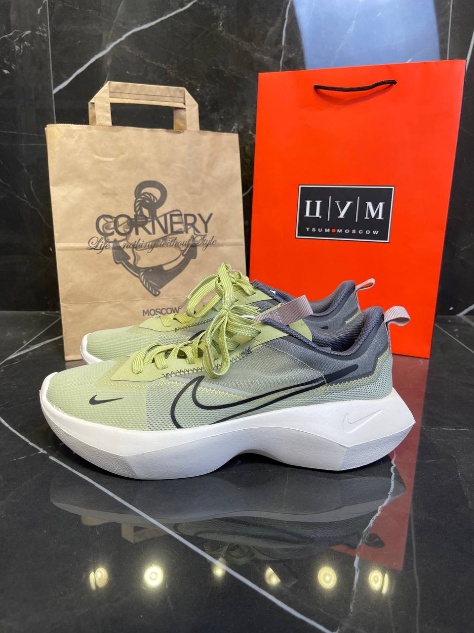 Кроссовки NikeNike Air Zoom Vista Lite Green (дисконт) — фото 3