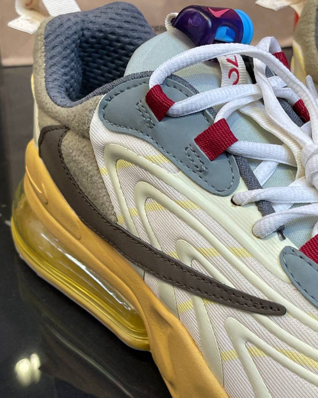 Кроссовки Nike Travis Scott x Air Max 270 React ENG Cactus Trails (дисконт) — изображение 6