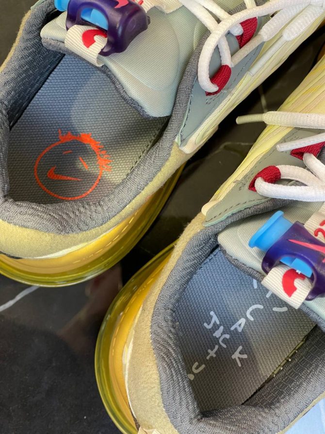 Кроссовки Nike Travis Scott x Air Max 270 React ENG Cactus Trails (дисконт) — изображение 7