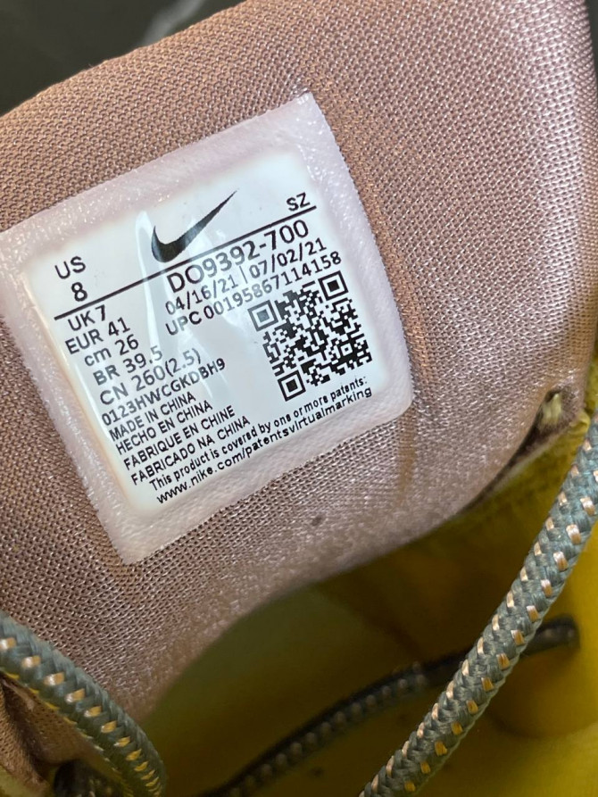 Кроссовки Nike Air Max 1 x Travis Scott Saturn Gold — изображение 7
