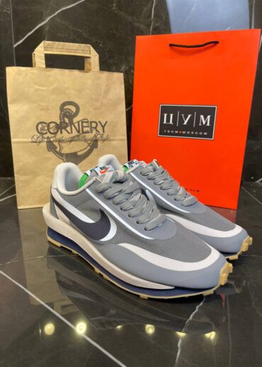 Кроссовки Nike x Sacai Cortez Black Grey