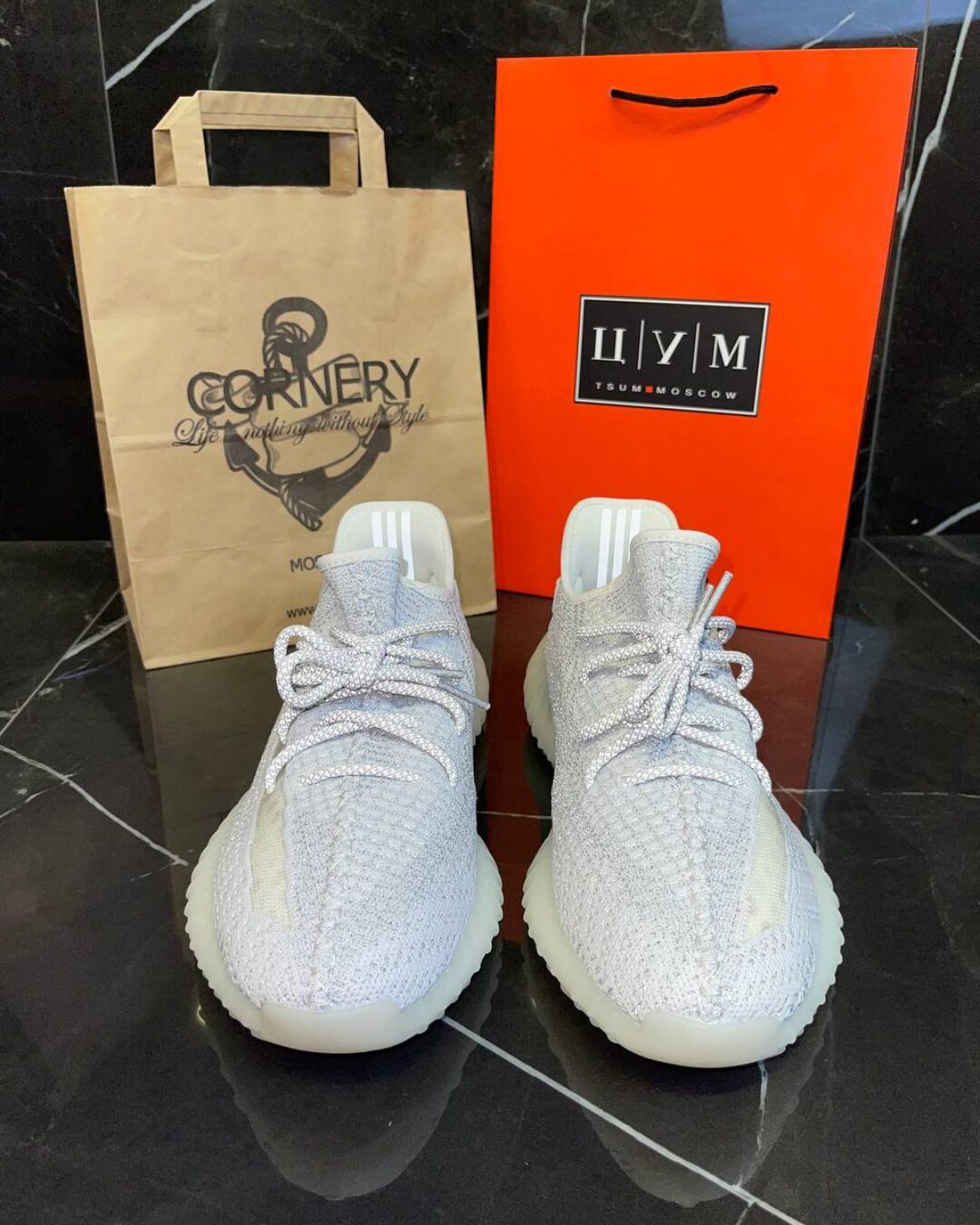 Yeezy 350 V2 Static Reflective — изображение 2
