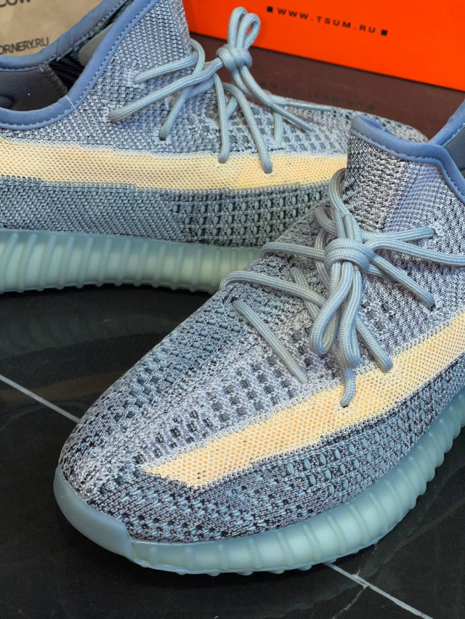 Yeezy 350 V2 Ash Blue — изображение 7