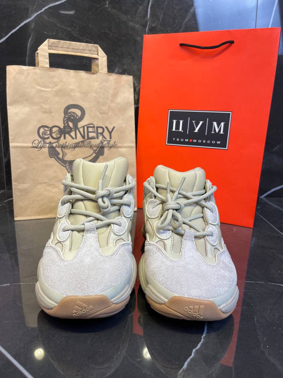 Yeezy 500 Bone White — фото 2