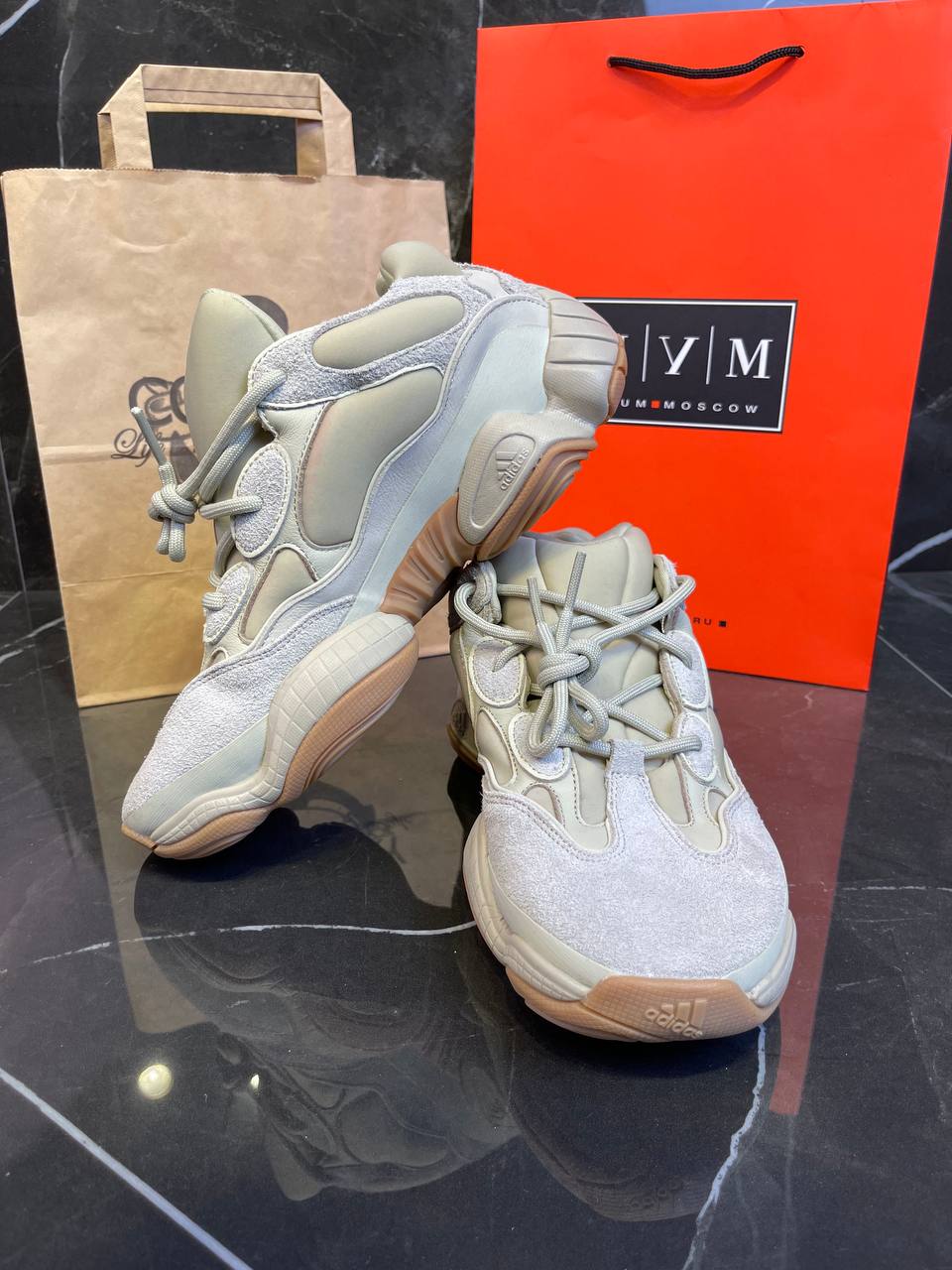 Yeezy 500 Bone White — фото 6