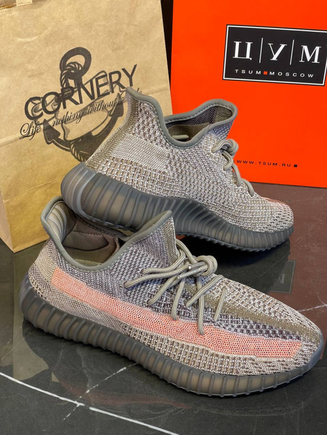 Yeezy 350 V2 "Ash Stone" — изображение 8