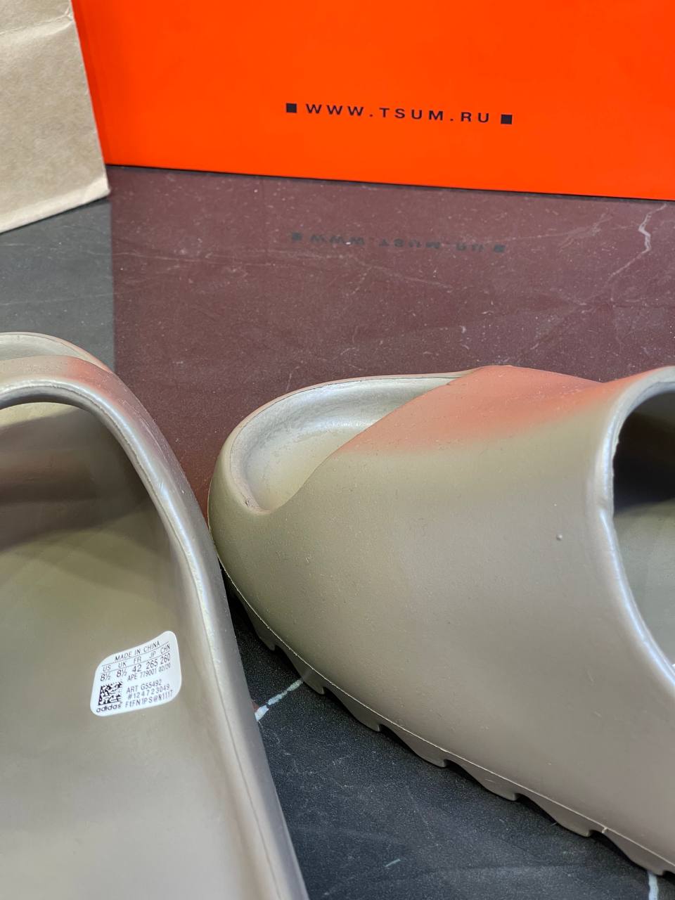 Yeezy Slide "Сore" (дисконт) — фото 8