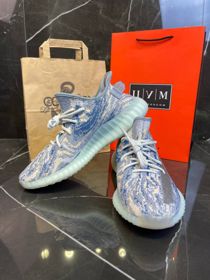 Yeezy 350 V2 Mx Blue — изображение 4