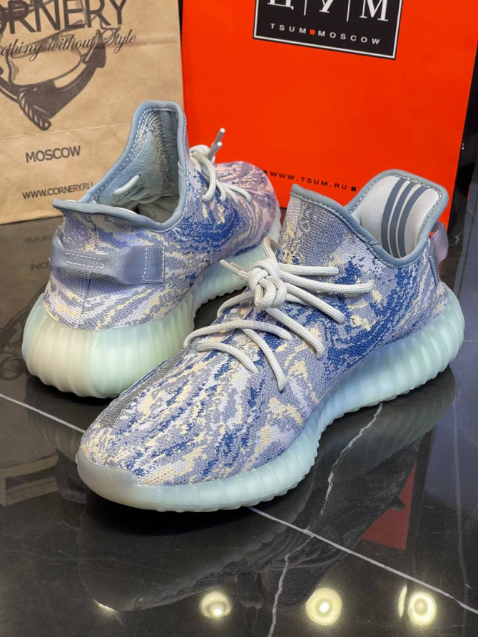 Yeezy 350 V2 Mx Blue — изображение 8
