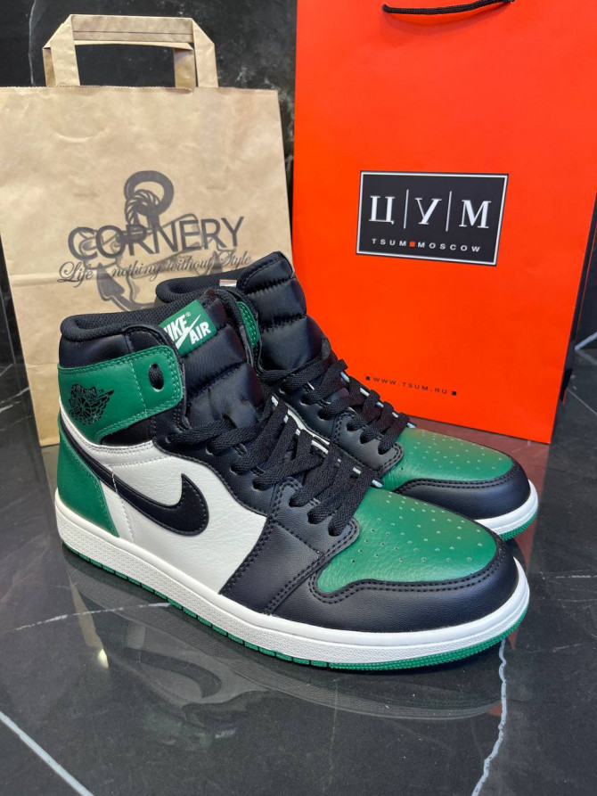 Кроссовки Jordan 1 Retro High Pine Green