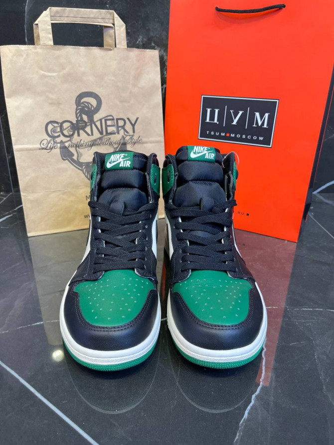 Кроссовки Jordan 1 Retro High Pine Green — изображение 3