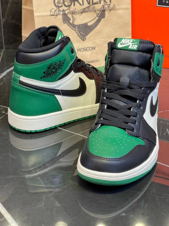 Кроссовки Jordan 1 Retro High Pine Green — изображение 8